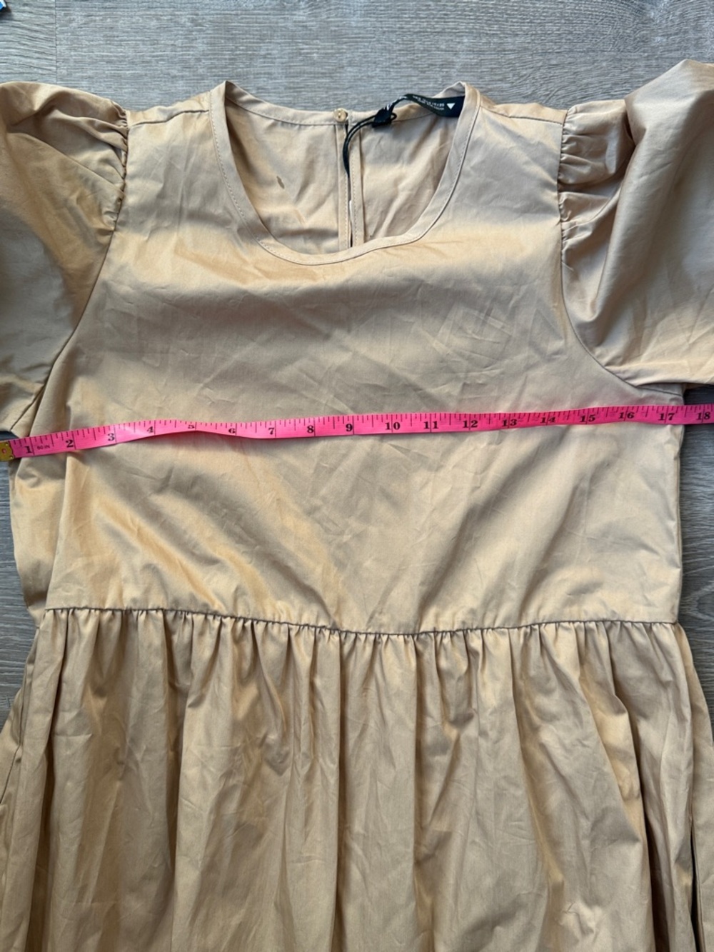 NEW Zara asymmetrical poplin dress Small - Picture 7 of 10